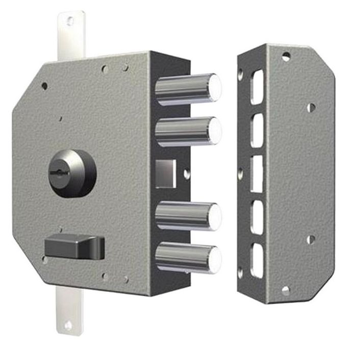 Serratura Cr Applicare Cil.60 A.3250C -52N Sx