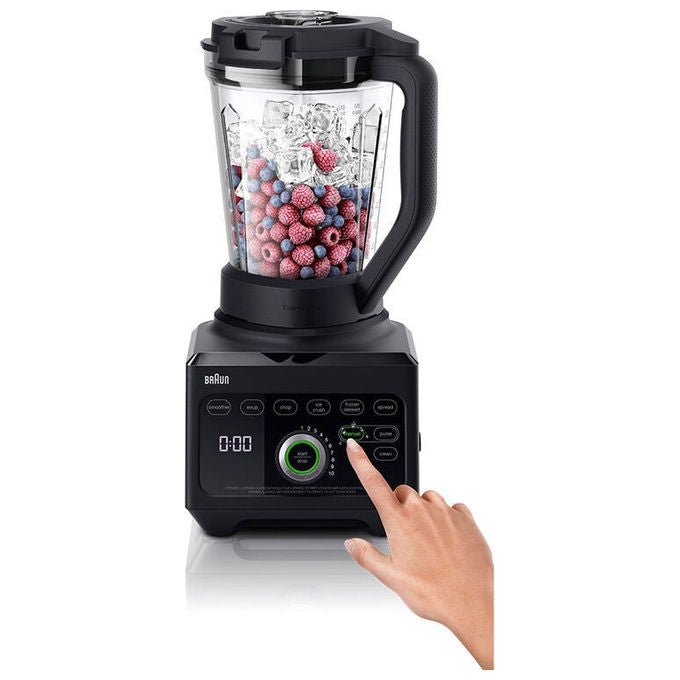 Braun 8021098001061 JB 9040 Frullatore 1600 W 10 velocita' Capacita' 3 L TriAction colore Nero