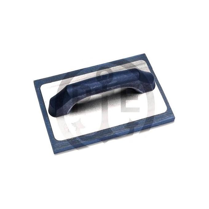 Pavan Frattone in Gomma blu 215 x 142 x 15 Mm gomma a Cellula Medio-fine con Manico Verniciato
