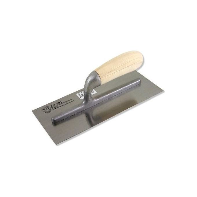 Pavan Frattone Classico 280 x 120 Mm lama Acciaio con Manico in Legno tipo timo su Supporto Rivettato