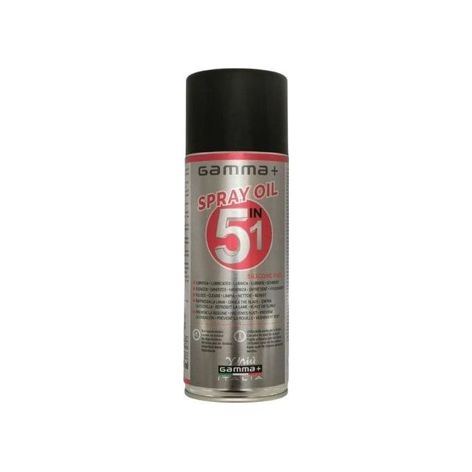 Gamma+ Olio Lubrificante 5in1 per Tagliacapelli e Forbici
