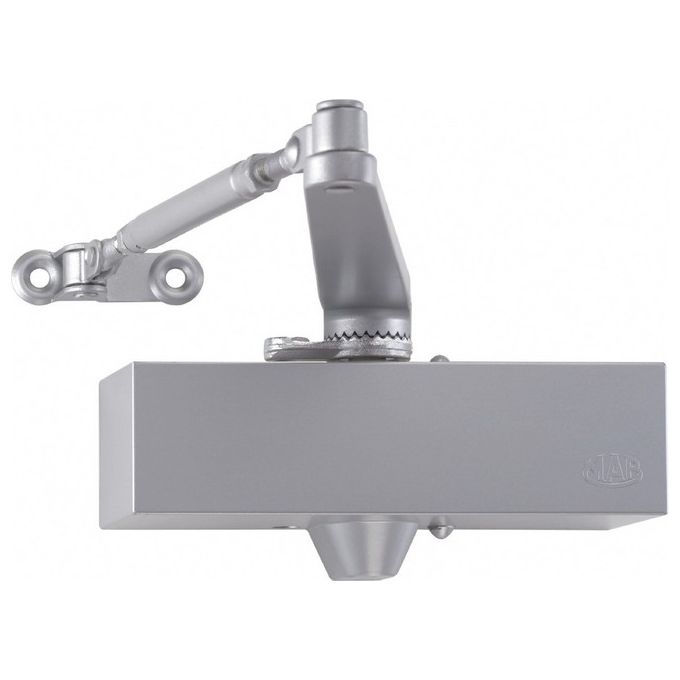Mab 564Nf Chiudiporta Aereodinamico A Compasso 564 Nera Forza 25 Con Fermo Portata Kg Max 40100