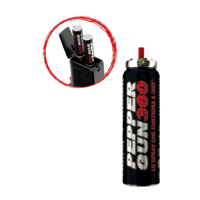 Defence System Autodifesa Ricarica Pepper Gun 360ml 20
