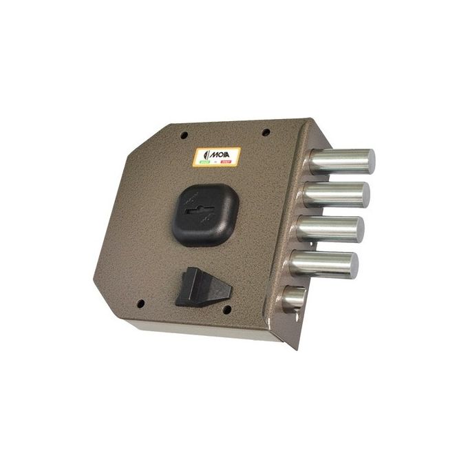 Moia G412Sx Serratura Applicare Doppia Mappa Laterale E 63 Sx 4 Catenacci Scrocco Interasse 25