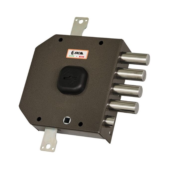 Moia A414Dx Serratura Applicare Doppia Mappa Triplice E 63 Dx 4 Catenacci Scrocco Interasse 26