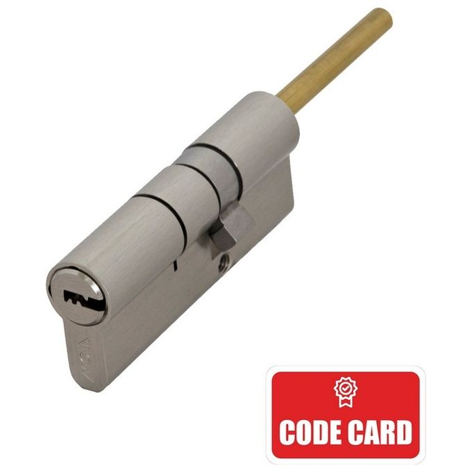 Moia H5030Kdc Cilindro Sagomato Codolo Rasabile 51 X 31 = 82 Mm Cifratura Kd Nichelata