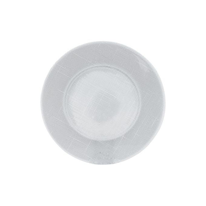 Sottopiatto Trasparente Rete 32 cm in Vetro