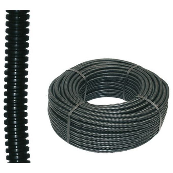 Corrugato Nero C-Tirafilo D.25 Rt.10 Mt.