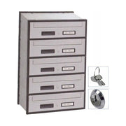 Silmec Casellario Oriz 5P Acc Silver 5B1-501