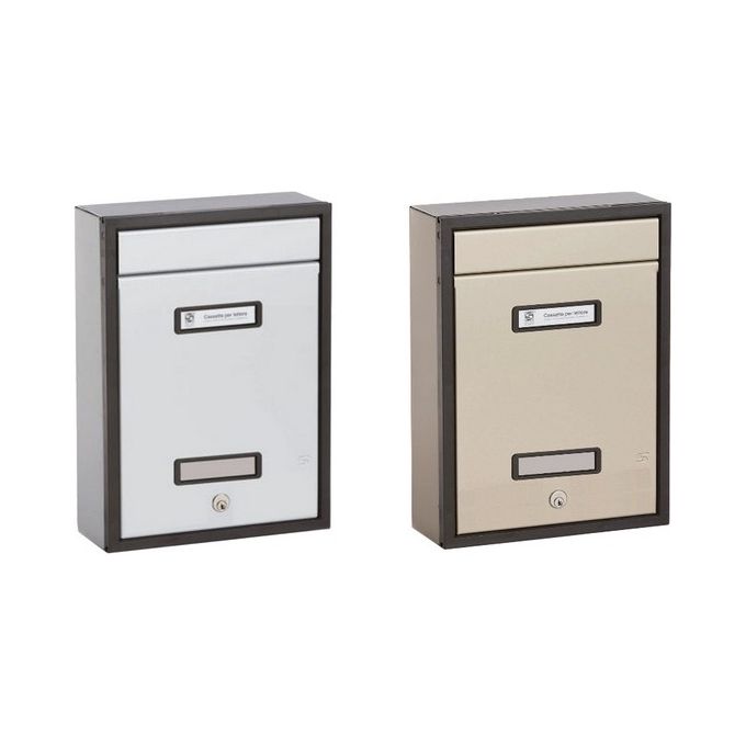 Silmec 3080273 Cassetta Lettere Alluminio Componibile