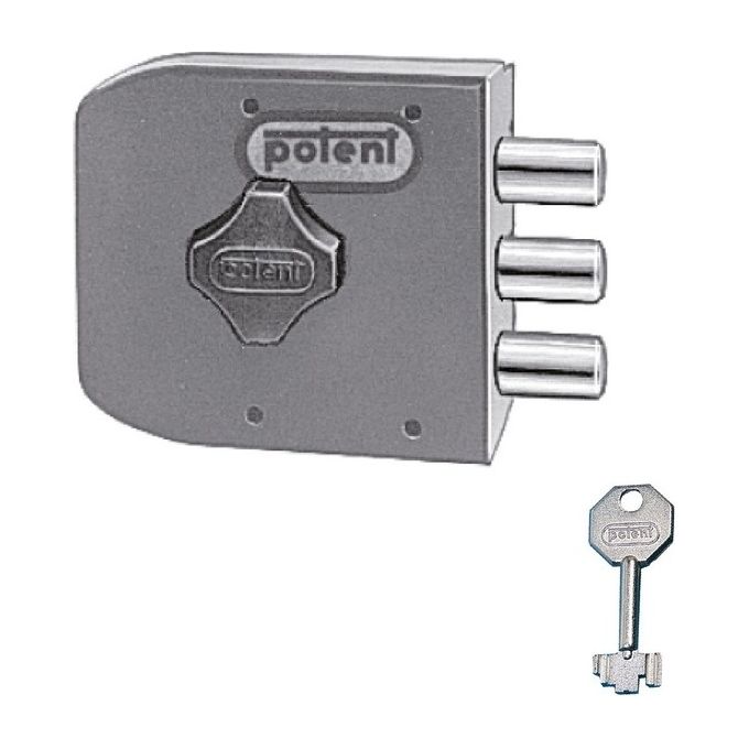 Potent 300-S Serratura Applicare Pompa 30 Laterale E 60 3 Catenacci Apertura Interna Con Pomolo