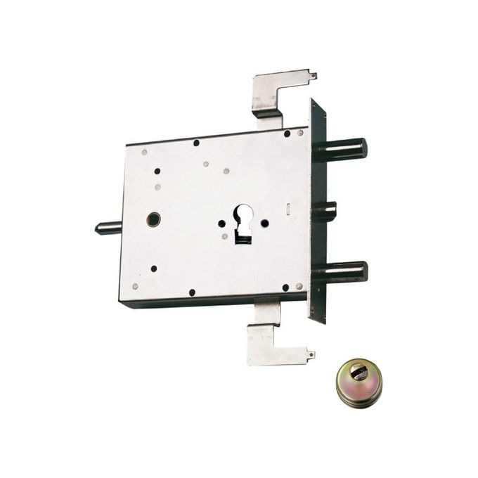 Potent 1900N2C-D Serratura Blindata A Cilindro Triplice E 65 Dx 2 Catenacci 54