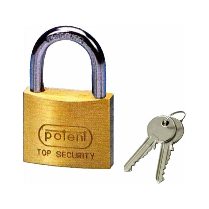 Potent Lucchetto Ottone 20mm KA