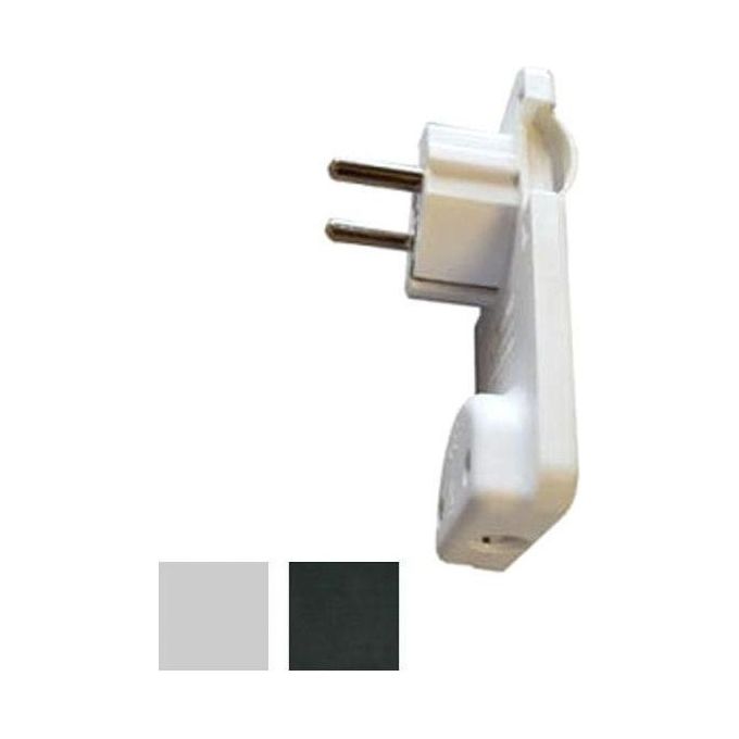 Faegae Spina Squadra Super Piatta Schuko 16a+t Nera
