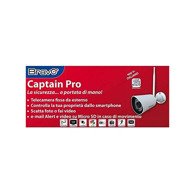 Bravo Telecamera Ip66 Esterno Fissa