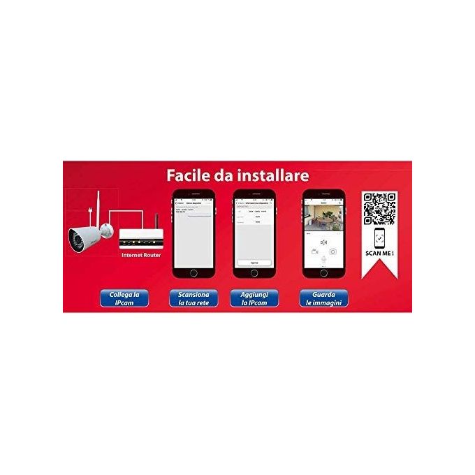 Bravo Telecamera Ip66 Esterno Fissa