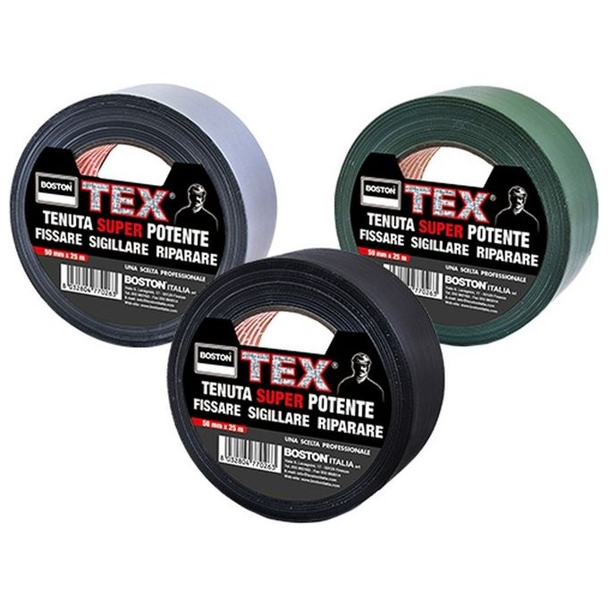Vigor-Blinky Nastro Adesivo Boston Tex Riparazione Verde 25mtx50mm