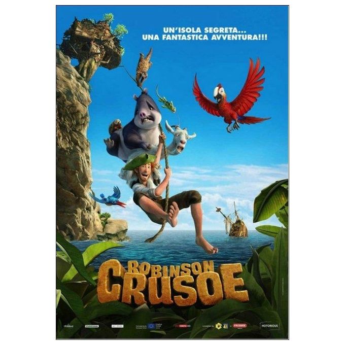 Rai Cinema Robinson Crusoe Dvd Importazione Italiana