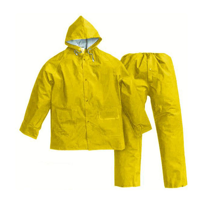 Protexio 02419 Impermeabile Completo Giove Giallo Taglia XL