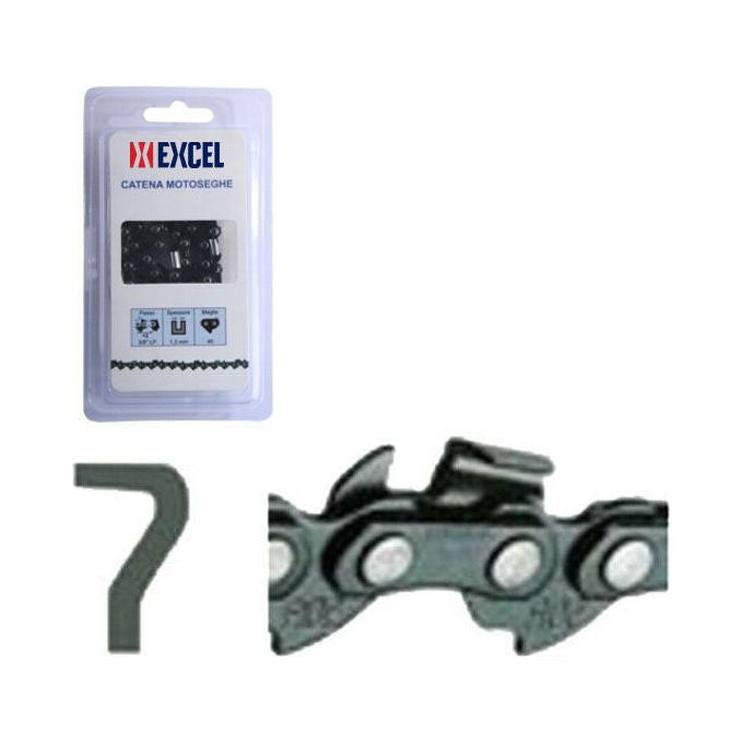 Excel 07445 Catena per Motoseghe 3 8 N1c-45e