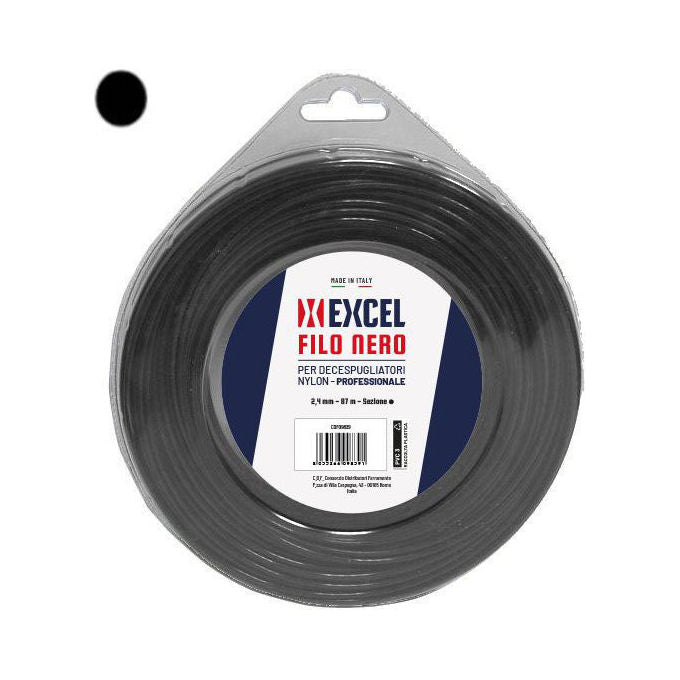 Excel 09840 Filo Nylon Tondo 3mm 55mt