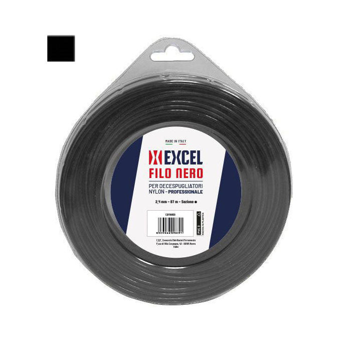 Excel 09842 Filo Nylon Quadro 3mm 50mt