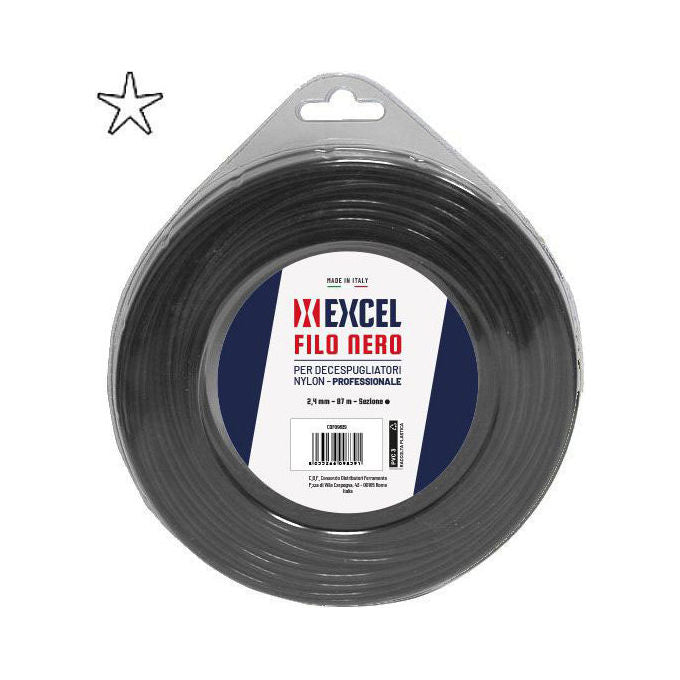 Excel 09845 Filo Nylon Pentagono 3.3mm 40mt