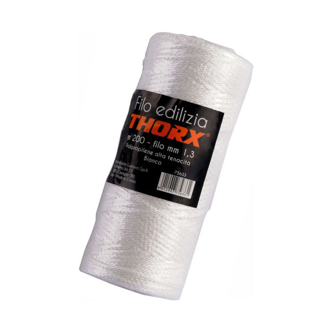 Thorx Filo Edilizia Bianco 200mt