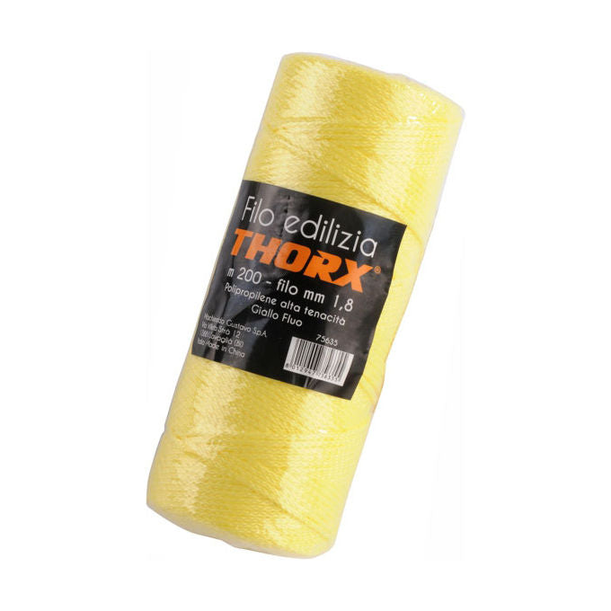 Thorx Filo Edilizia Giallo 200mt