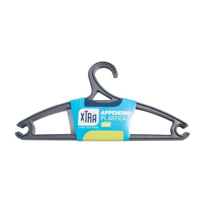 Xtra 11382 Appendino Plastica 3 Pezzi 37cm