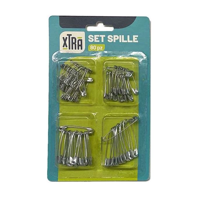 Xtra Spille per Cucito 80 Pezzi