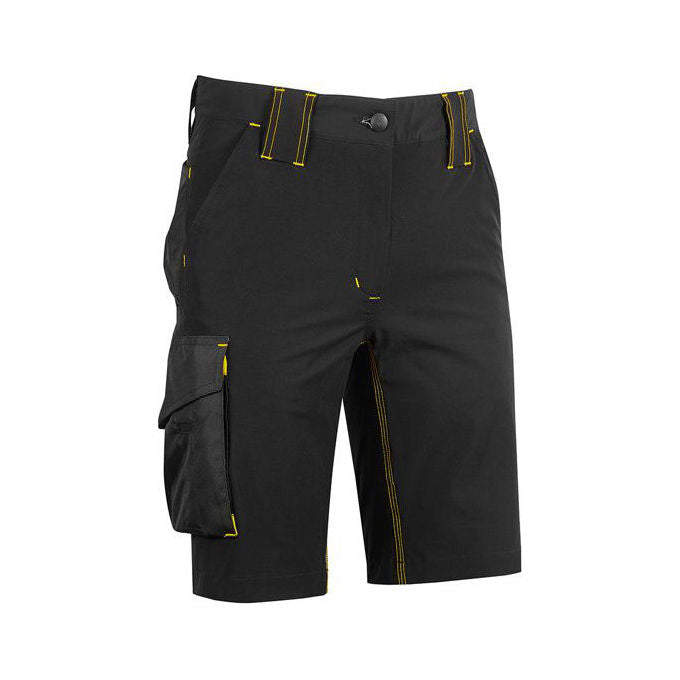 U-Power Bermuda Black Carbon Taglia S Mercury