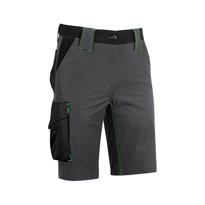 U-Power Bermuda Grigio-Verde Taglia S Mercury
