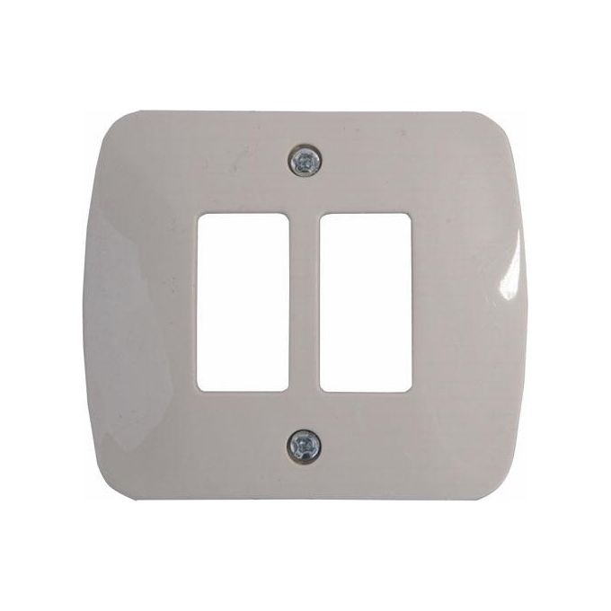 Elettrocanali Coprinterruttore Abs Autoportante Tondo Avorio 2p