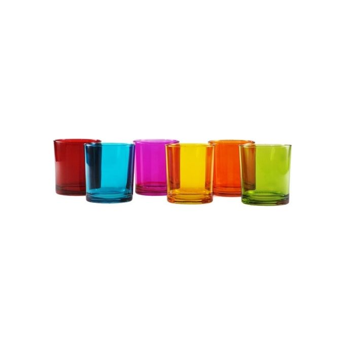 Gruppo 6 Bicchieri Rita Cc 250 Colori Assortiti