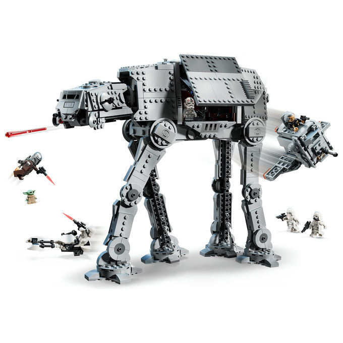 Lego 75454 AT-AT Imperial Remnant con INT-4 Kit con Navetta Speeder Bike 6 Minifigure e 1 Figura 1453 pezzi colore Multicolore