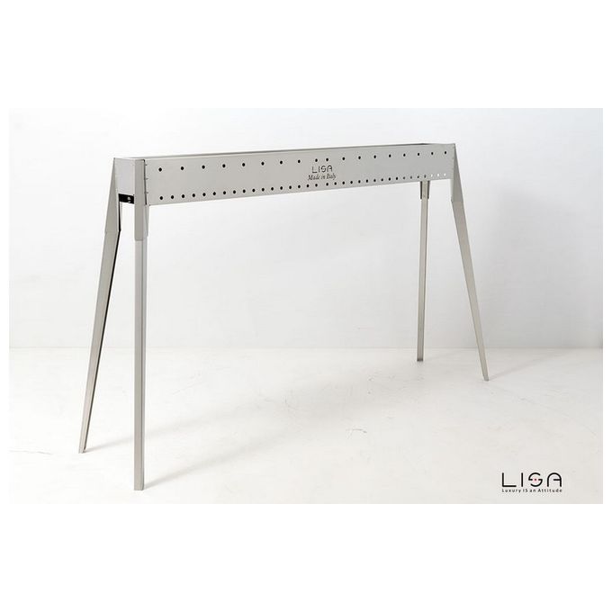 Lisa Cuocispiedini Miami 1200 in acciaio inox design robusto per una cottura ottimale 120 cm