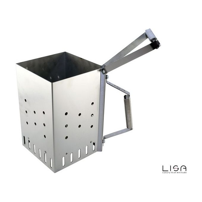 Lisa Accendi carbone per barbecue Grisu' in acciaio inox