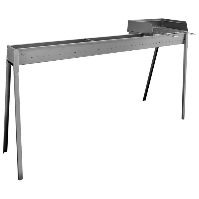 Lisa Barbecue Cuoci Spiedini Torino Grill 100+40 con Kit Paratia 28P x 139l x 79,5H cm