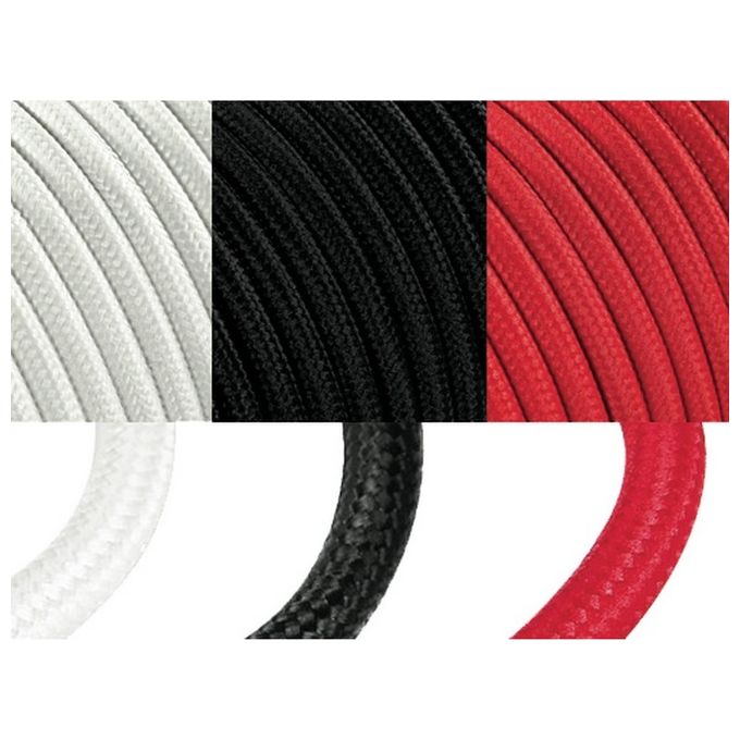 Brixo 25355 Cavo Tondo H03v 2x0.75 10mt Rosso