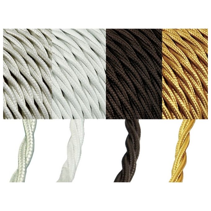 Brixo Cavo Treccia Fr 3x0.75 10mt Marrone 40234
