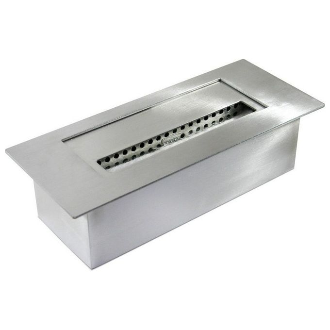 Divina Fire Bruciatore A Bioetanolo 1.5Lt Acciaio Inox DF42475