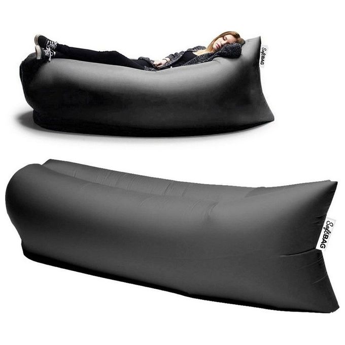 Your Self Soft Bag Nero Sacco Materasso Gonfiabile Ad Aria SZSB01-N
