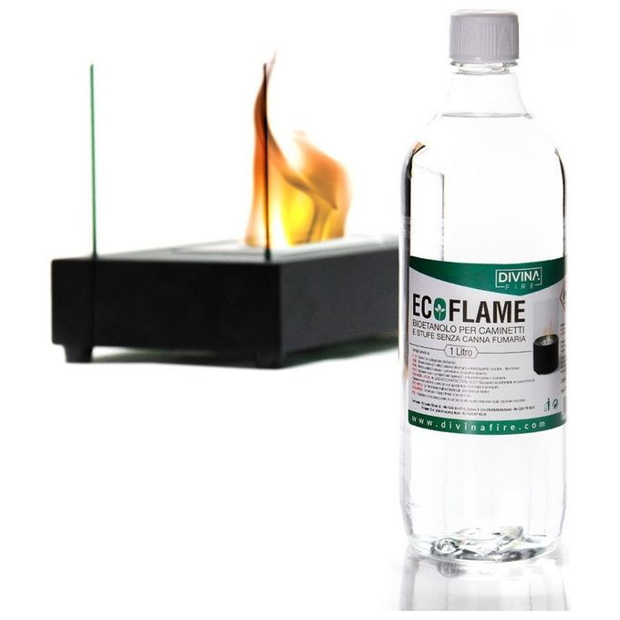 Divina Fire 12 Lt Bioetanolo Combustibile Ecologico Naturale Per Camini Biocamini