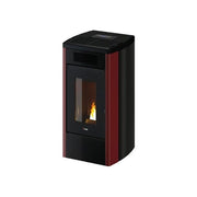 Cadel Stufa Pellet Atena Plus 12kW Modello 7023116 Acciaio Rosso