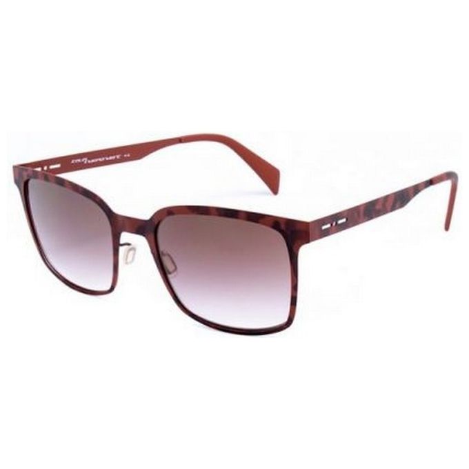 Italia Independent Occhiali da Sole Mod Metal 0500 Avana Unisex Design Minimalista e Resistente