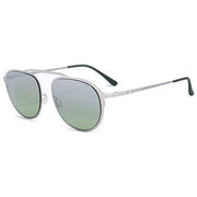 Italia Independent Occhiali da Sole Mod 0251 Thin Metal Base 2 Argento Smerigliato per Donna con Design Innovativo e Leggero