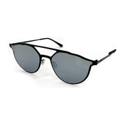 Italia Independent Occhiali da Sole 0256 Thin Metal Base 2 Nero Unisex Leggeri e Resistenti