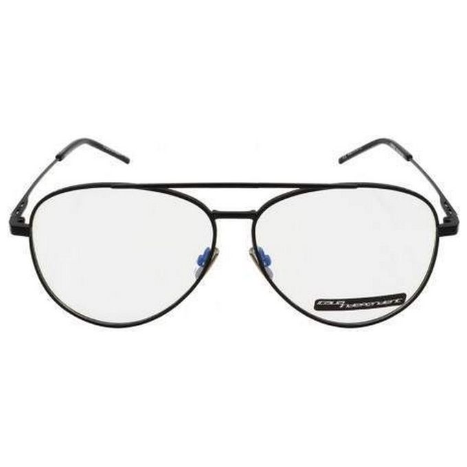 Italia Independent Occhiali da Vista Mod Forrest 5310 Superthin Nero Design Minimal e Innovativo per Uomini