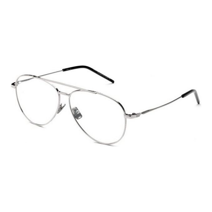 Italia Independent Occhiali da Vista Mod Forrest 5310 Superthin Argento da Uomo con Design Iconico e Comfort Ottimale